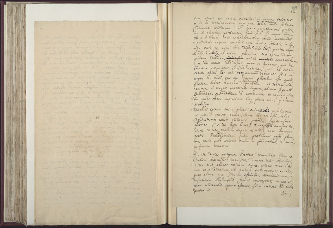 Boyle Papers Volume 25 pp. 208-9