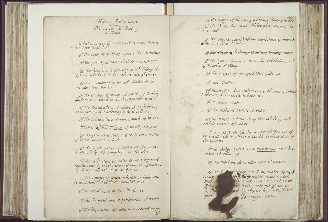 Boyle Papers Volume 25 pp. 264-65