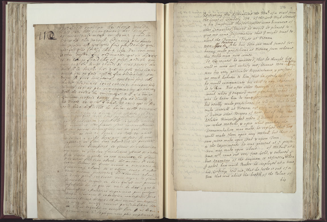 Boyle Papers Volume 25 pp. 272-73