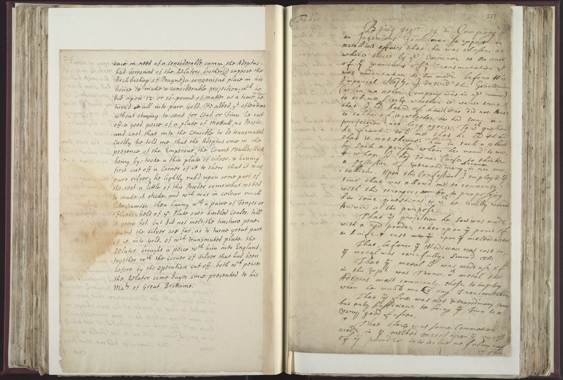 Boyle Papers Volume 25 pp. 276-77