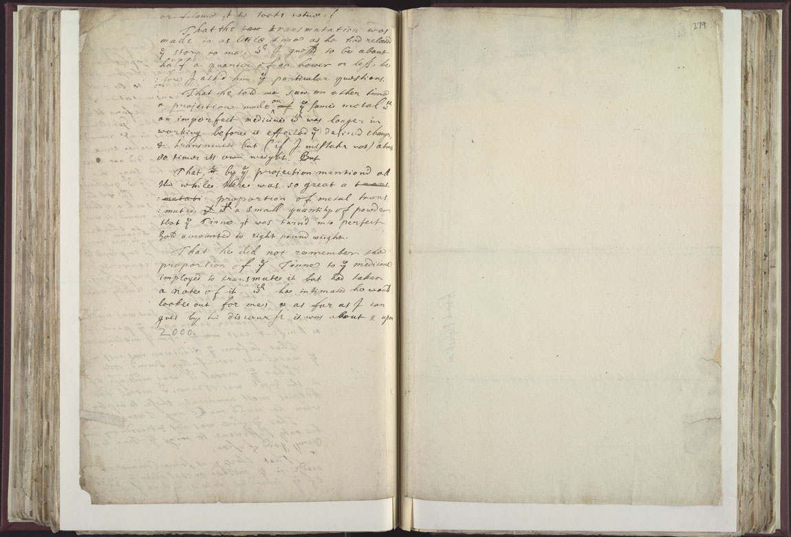 Boyle Papers Volume 25 pp. 278-79