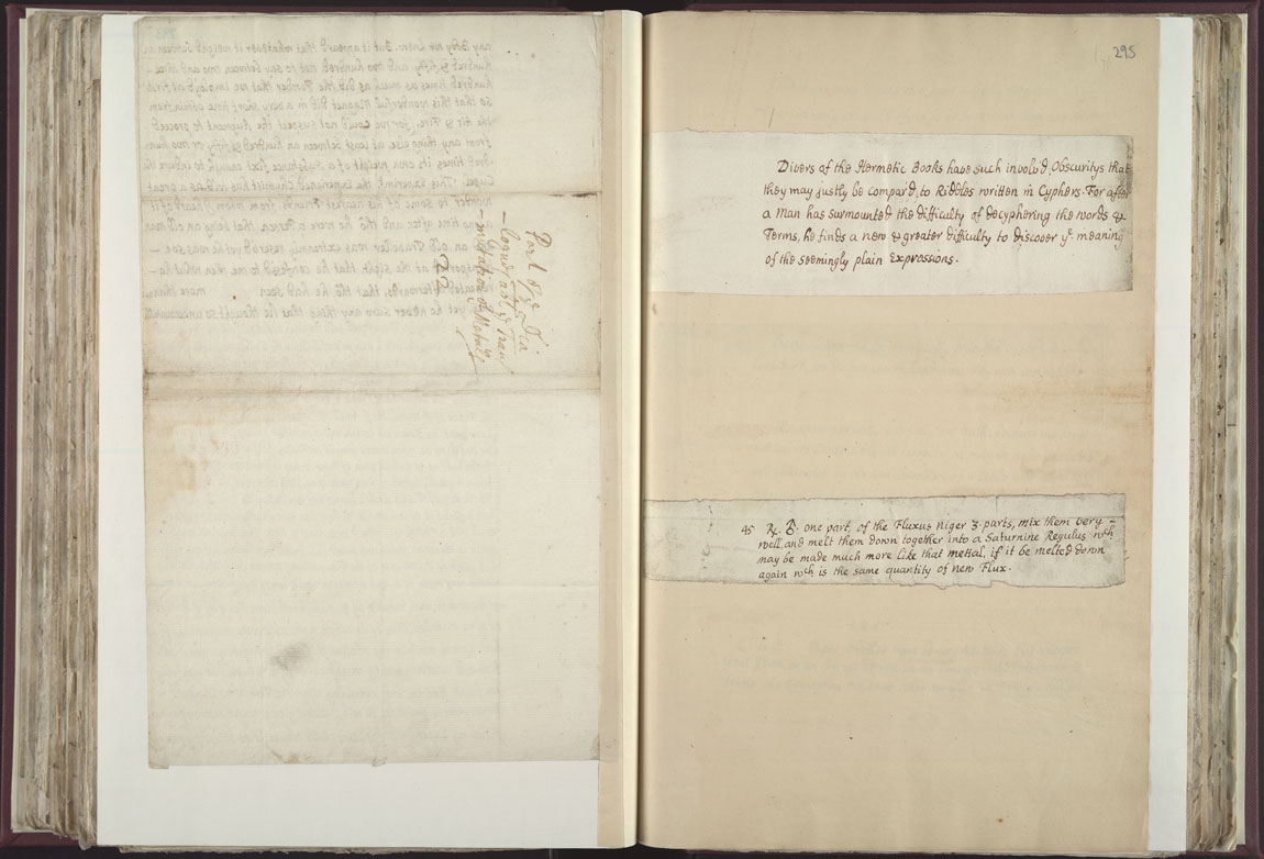 Boyle Papers Volume 25 pp. 294-95