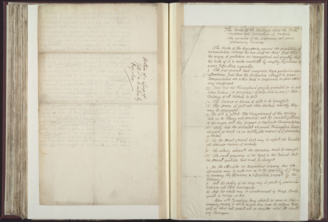 Boyle Papers Volume 25 pp. 304-5