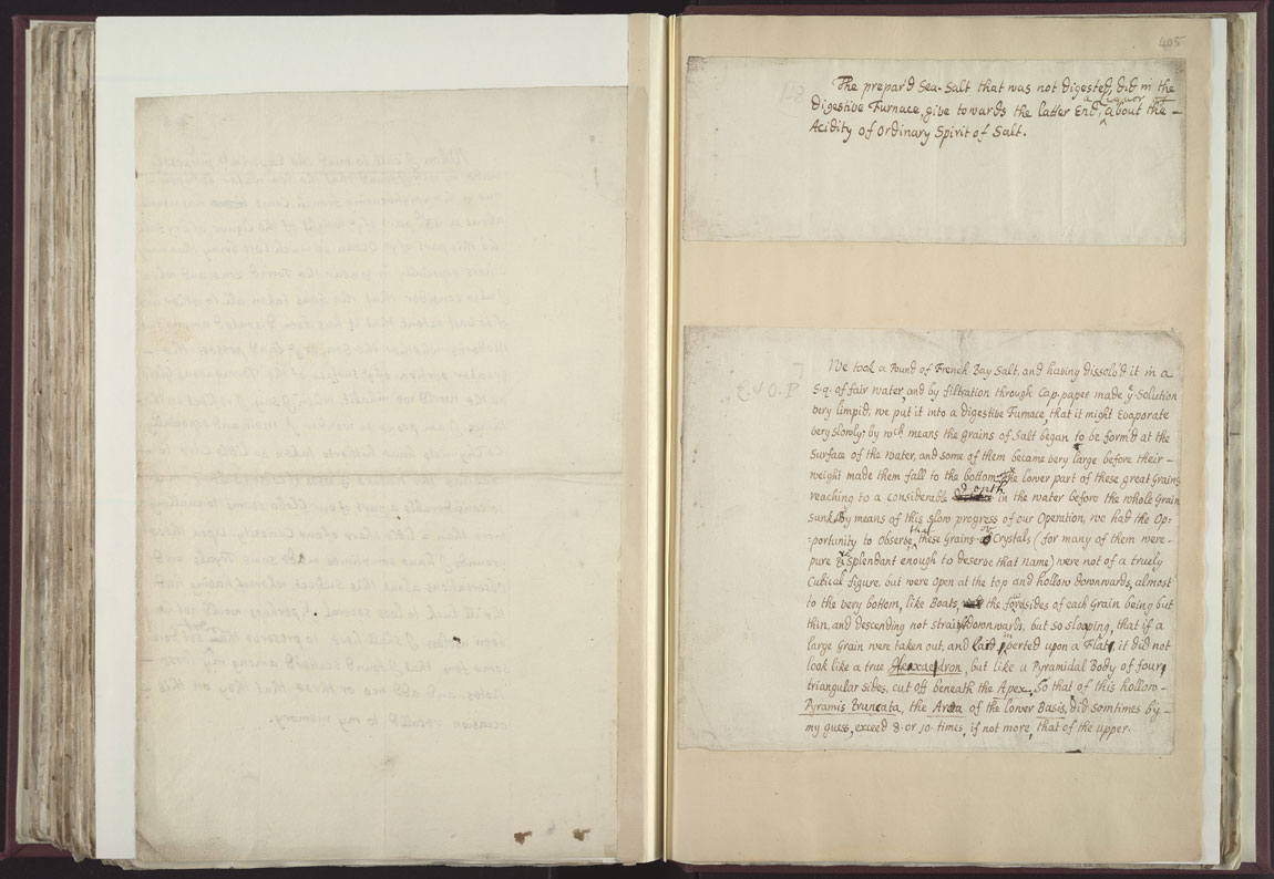 Boyle Papers Volume 25 pp. 404-5