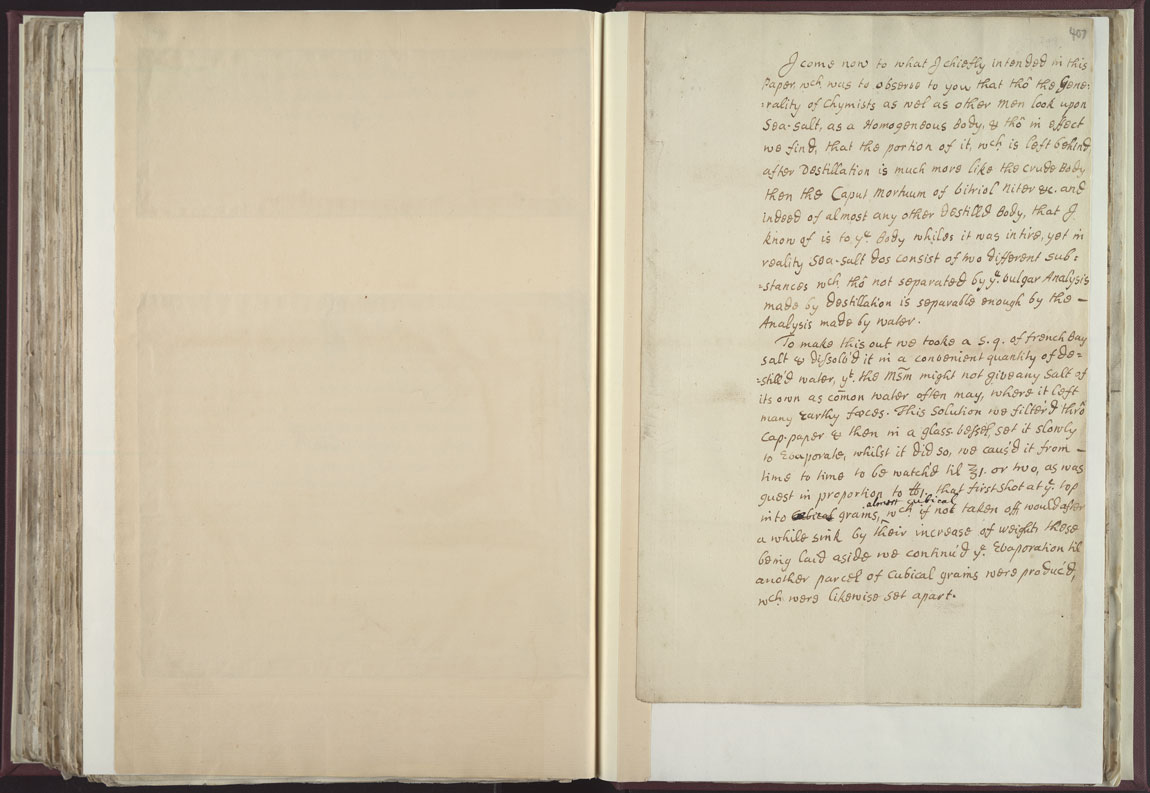 Boyle Papers Volume 25 pp. 406-7