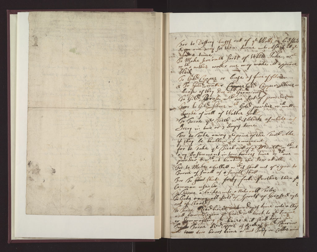 Boyle Papers Volume 26 Fol. 10v-11r