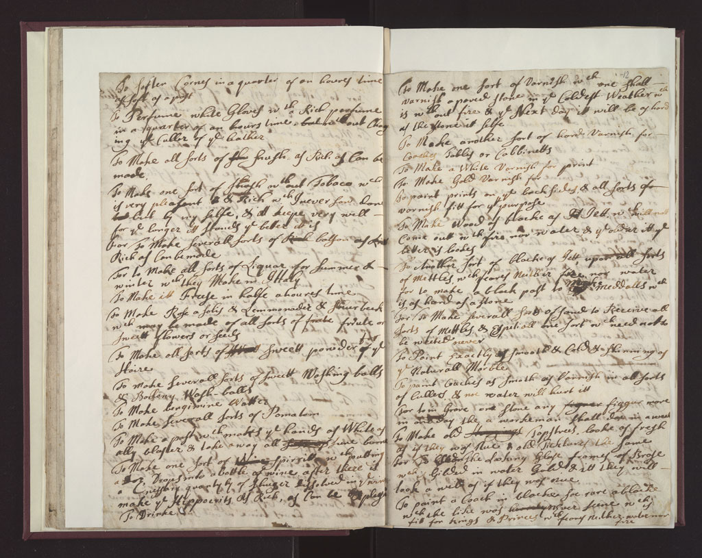 Boyle Papers Volume 26 Fol. 11v-12r