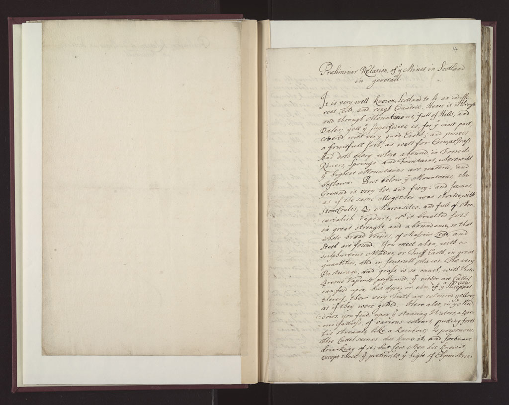 Boyle Papers Volume 26 Fol. 13v-14r