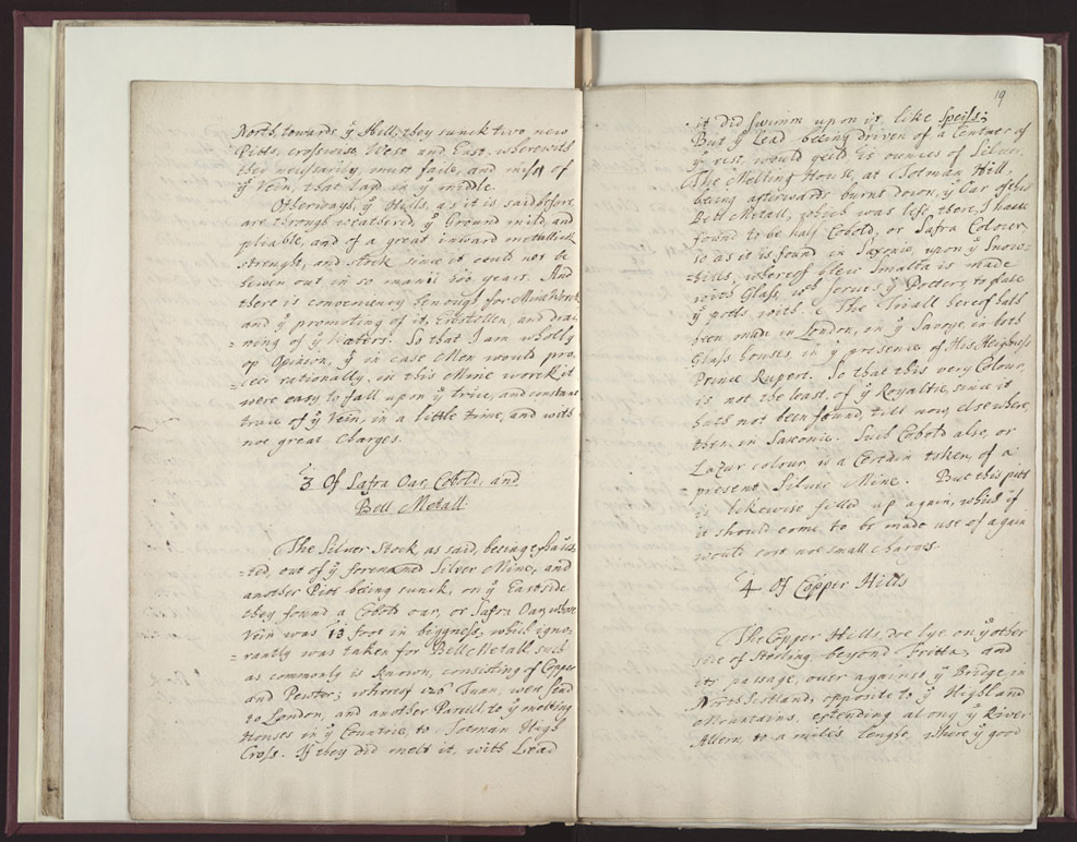 Boyle Papers Volume 26 Fol. 18v-19r