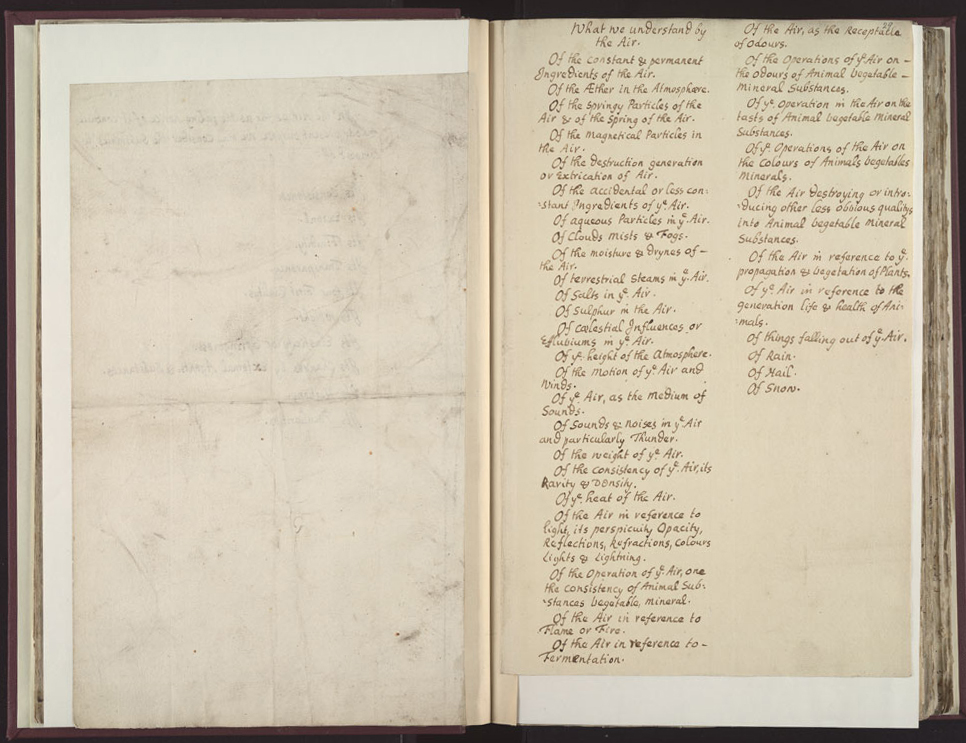 Boyle Papers Volume 26 Fol. 28v-29r