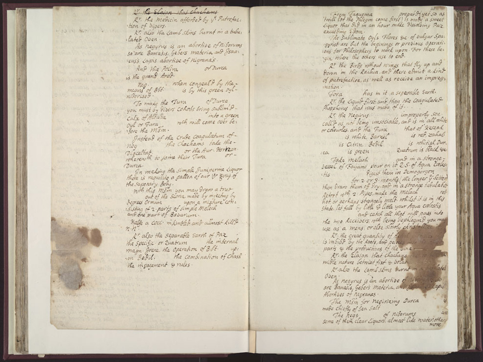 Boyle Papers Volume 26 Fol. 40v-41r