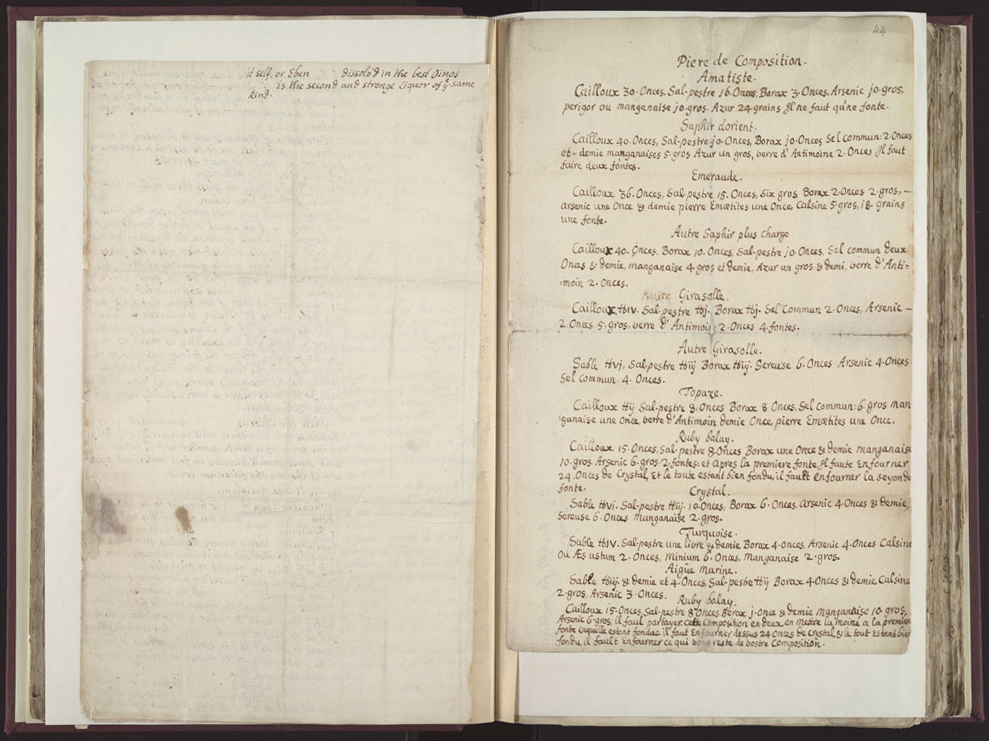 Boyle Papers Volume 26 Fol. 43v-44r