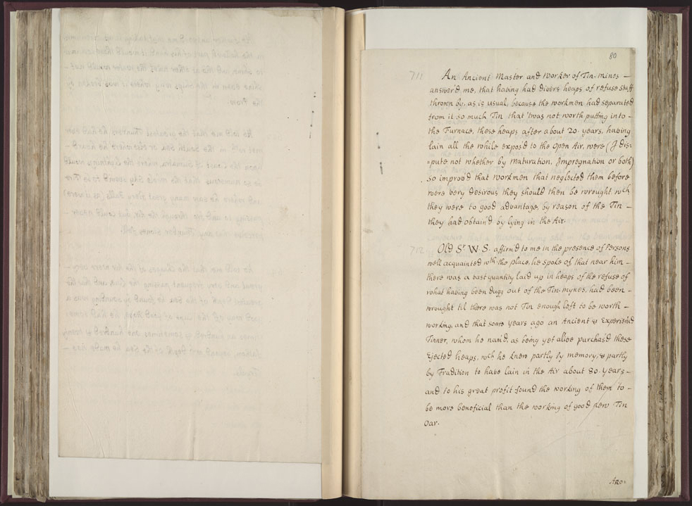 Boyle Papers Volume 26 Fol. 79v-80r