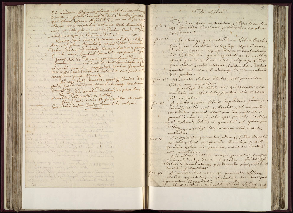 Boyle Papers Volume 26 Fol. 93v-94r