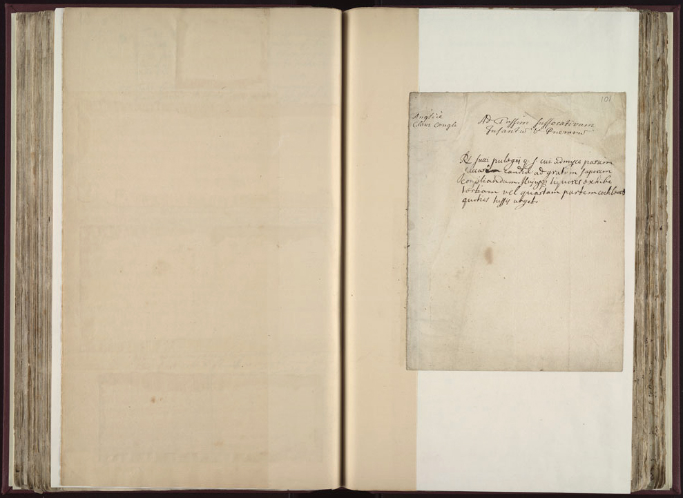 Boyle Papers Volume 26 Fol. 100v-101r