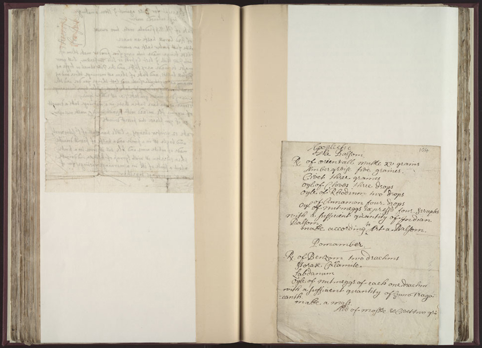 Boyle Papers Volume 26 Fol. 103v-104r