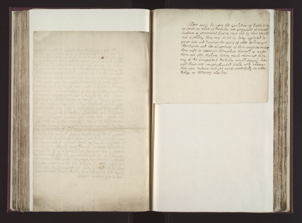 Boyle Papers Volume 26 Fol. 106v-107r