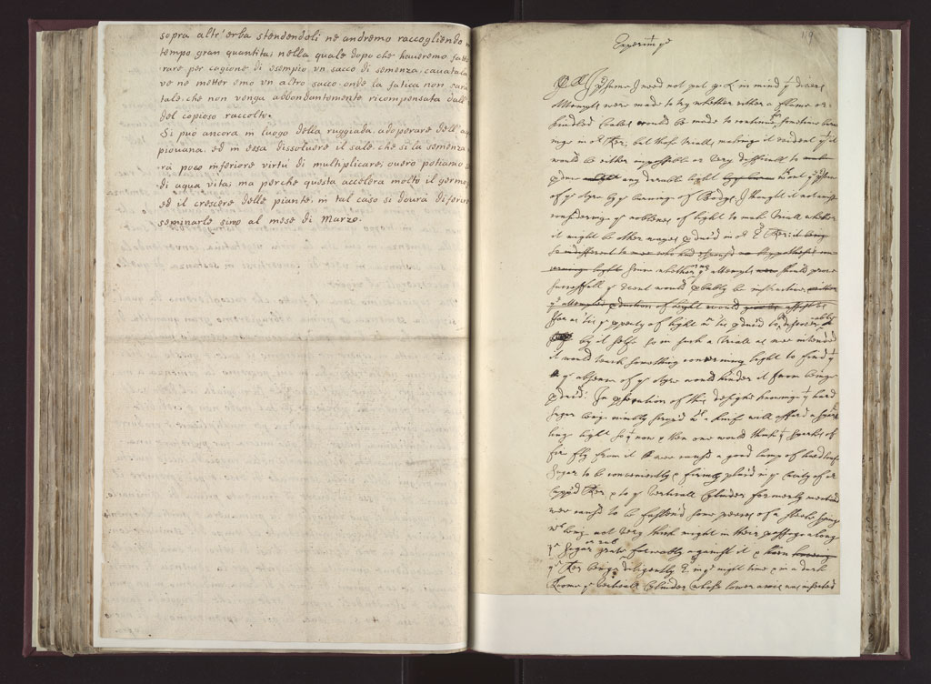 Boyle Papers Volume 26 Fol. 118v-119r