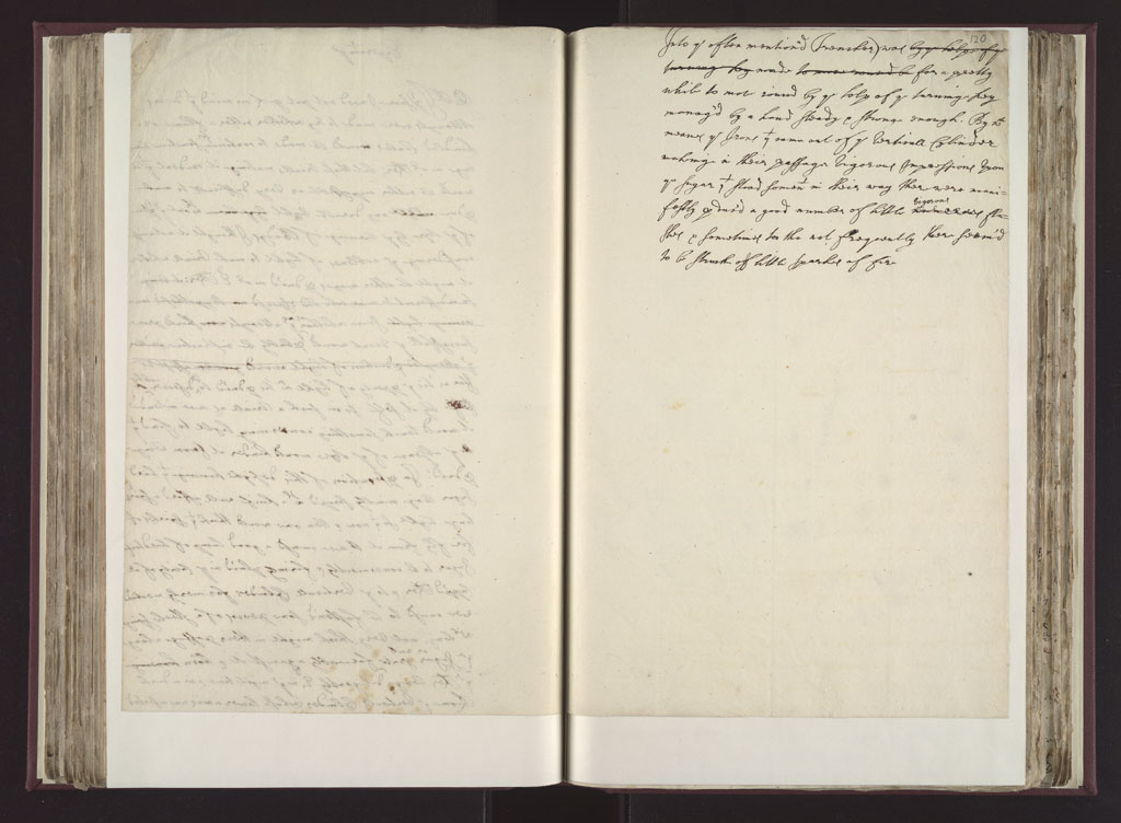 Boyle Papers Volume 26 Fol. 119v-120r