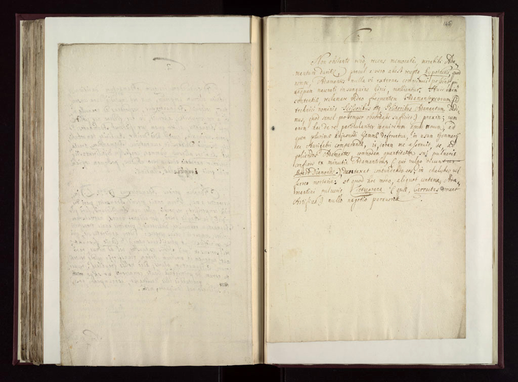 Boyle Papers Volume 26 Fol. 144v-145r