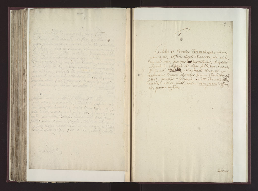 Boyle Papers Volume 26 Fol. 146v-147r