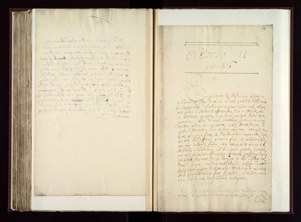 Boyle Papers Volume 26 Fol. 153v-154r