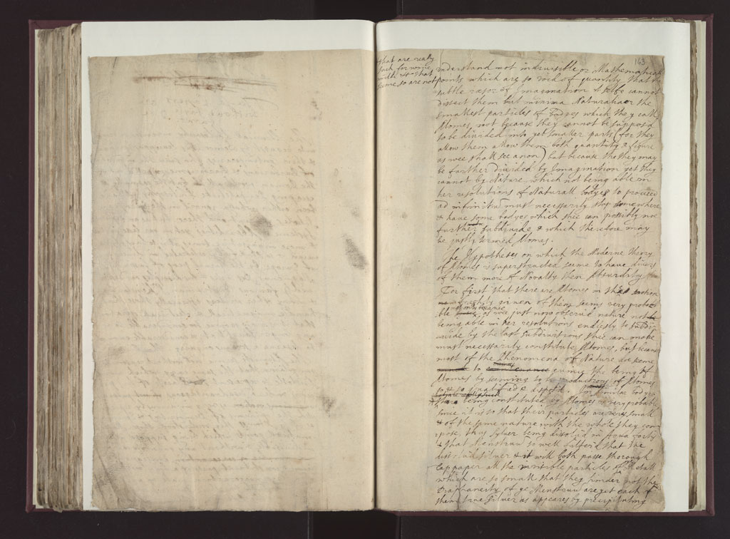 Boyle Papers Volume 26 Fol. 162v-163r