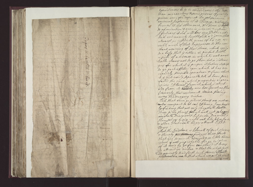 Boyle Papers Volume 26 Fol. 163v-164r