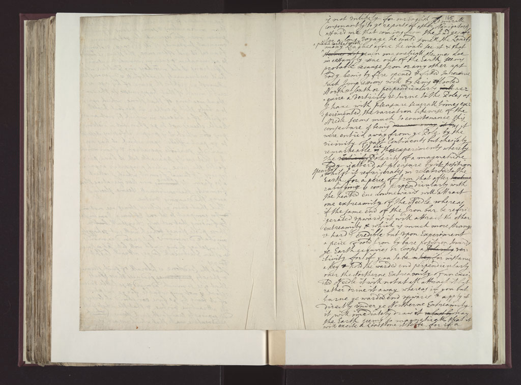 Boyle Papers Volume 26 Fol. 164v-165r