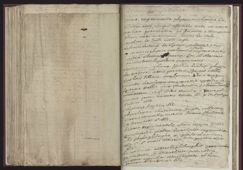 Boyle Papers Volume 26 Fol. 175v-176r