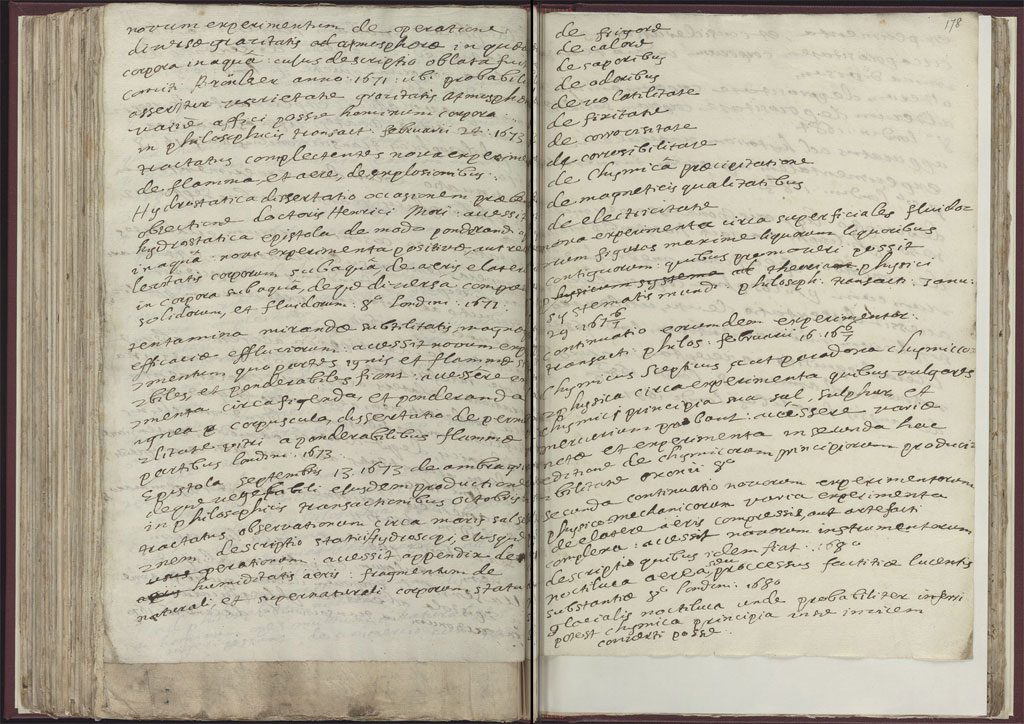 Boyle Papers Volume 26 Fol. 177v-178r