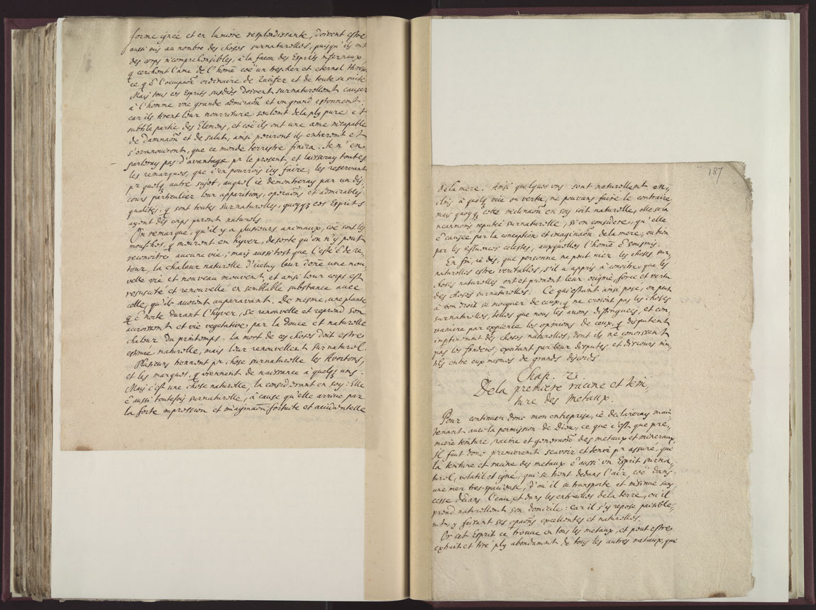 Boyle Papers Volume 26 Fol. 186v-187r