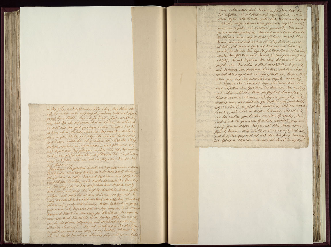 Boyle Papers Volume 26 Fol. 190v-191r
