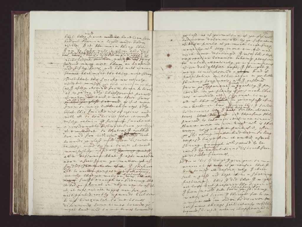 Boyle Papers Volume 26 Fol. 195v-196r