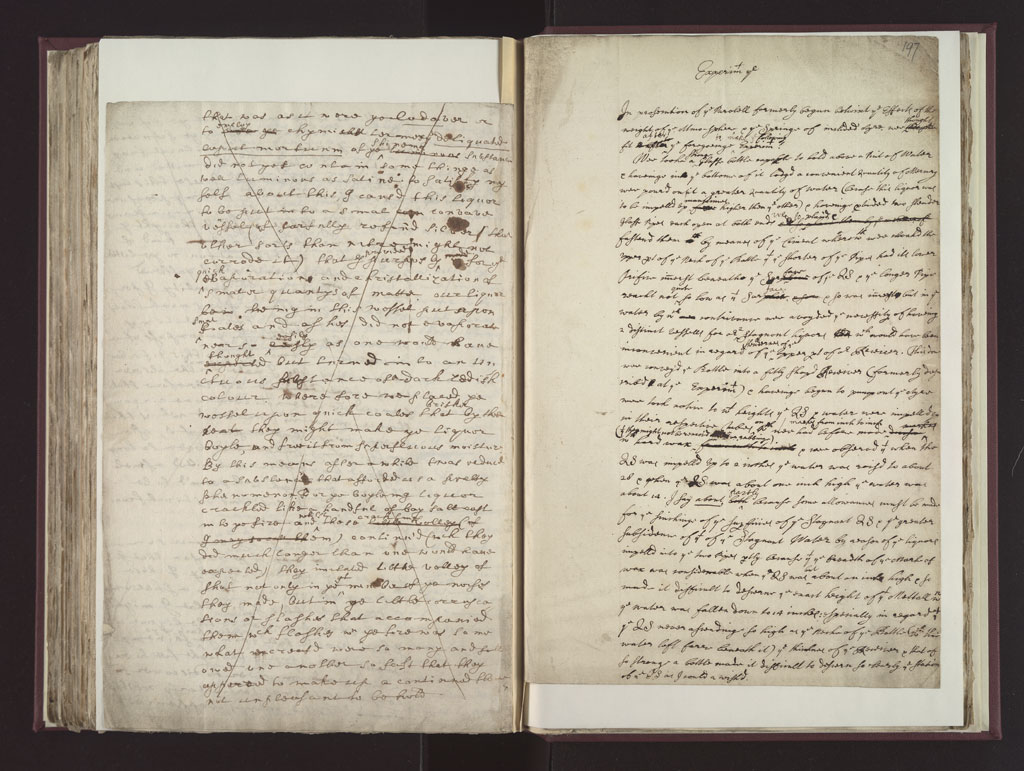 Boyle Papers Volume 26 Fol. 196v-197r