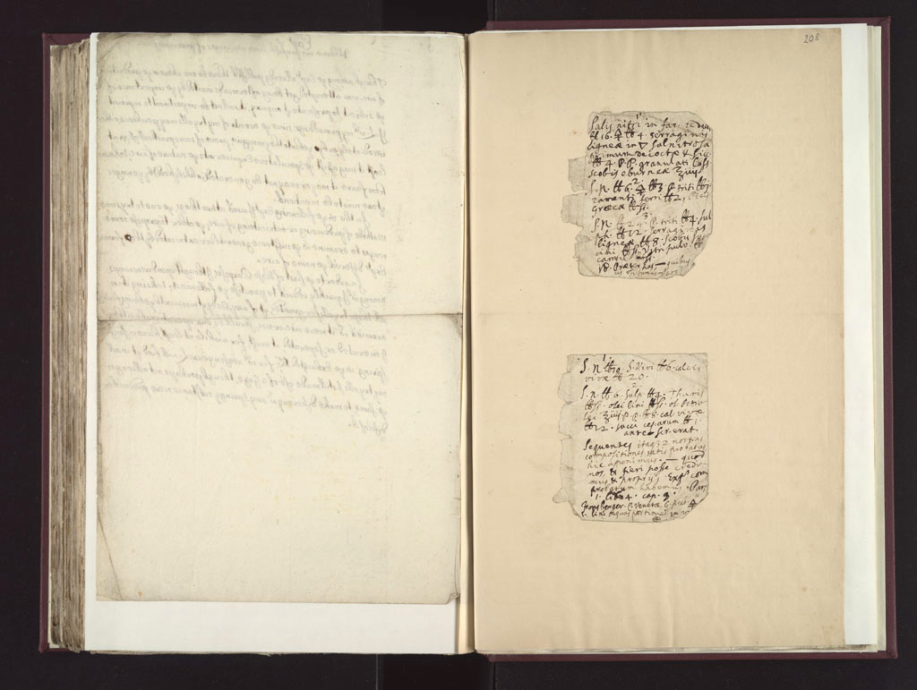 Boyle Papers Volume 26 Fol. 207v-208r