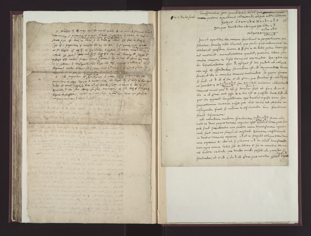 Boyle Papers Volume 26 Fol. 217v-218r