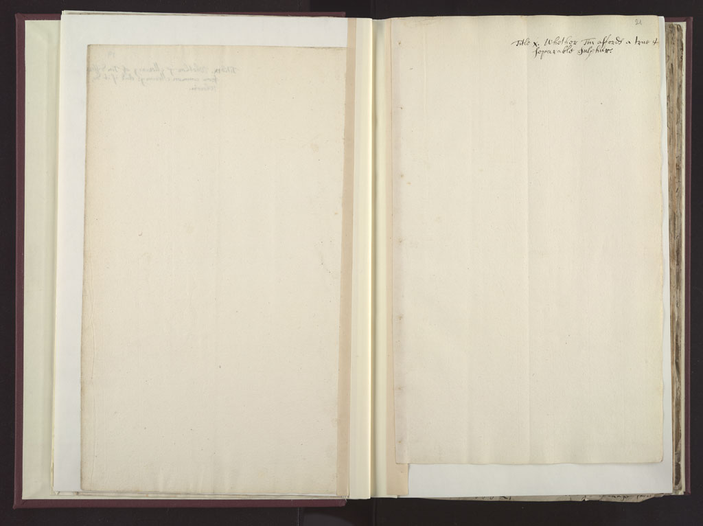 Boyle Papers Volume 28 Pp. 20-21