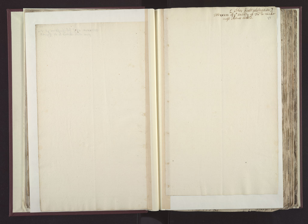 Boyle Papers Volume 28 Pp. 56-57