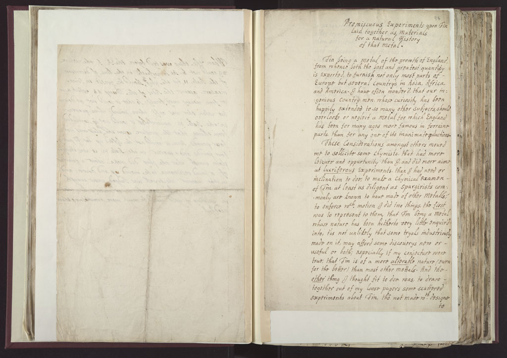 Boyle Papers Volume 28 Pp. 92-93