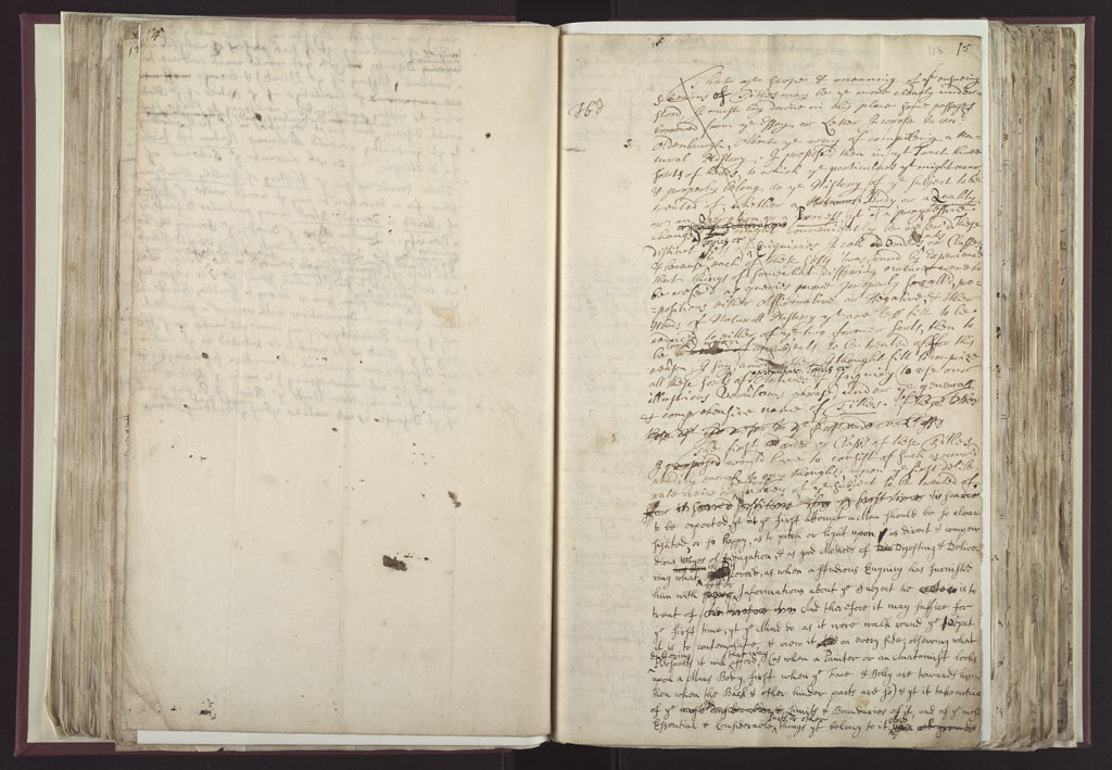 Boyle Papers Volume 28 Pp. 112-113