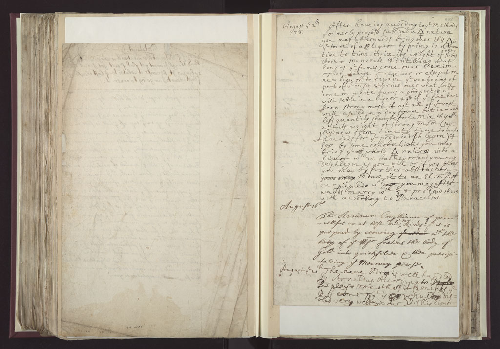 Boyle Papers Volume 28 Pp.336-337