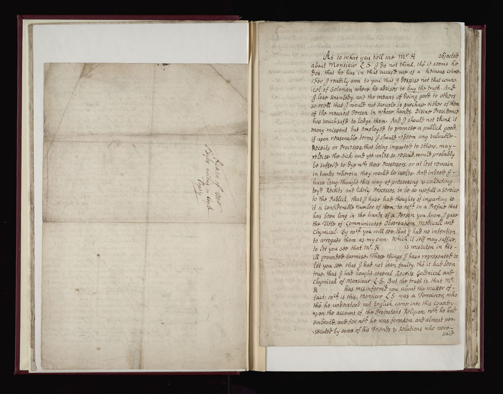 Boyle Papers Volume 36 Fol. 6v-7r