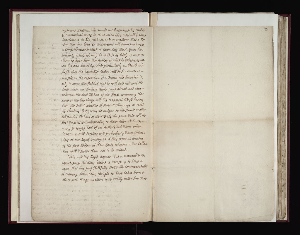 Boyle Papers Volume 36 Fol. 9v-10r