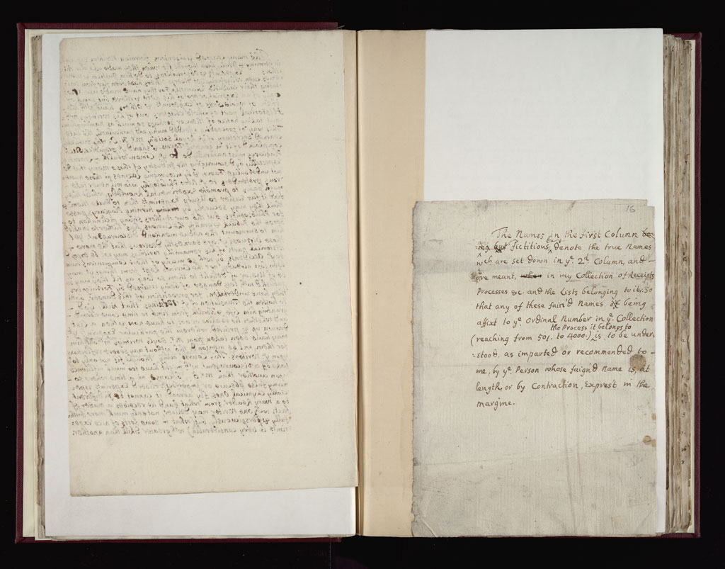 Boyle Papers Volume 36 Fol. 15v-16r