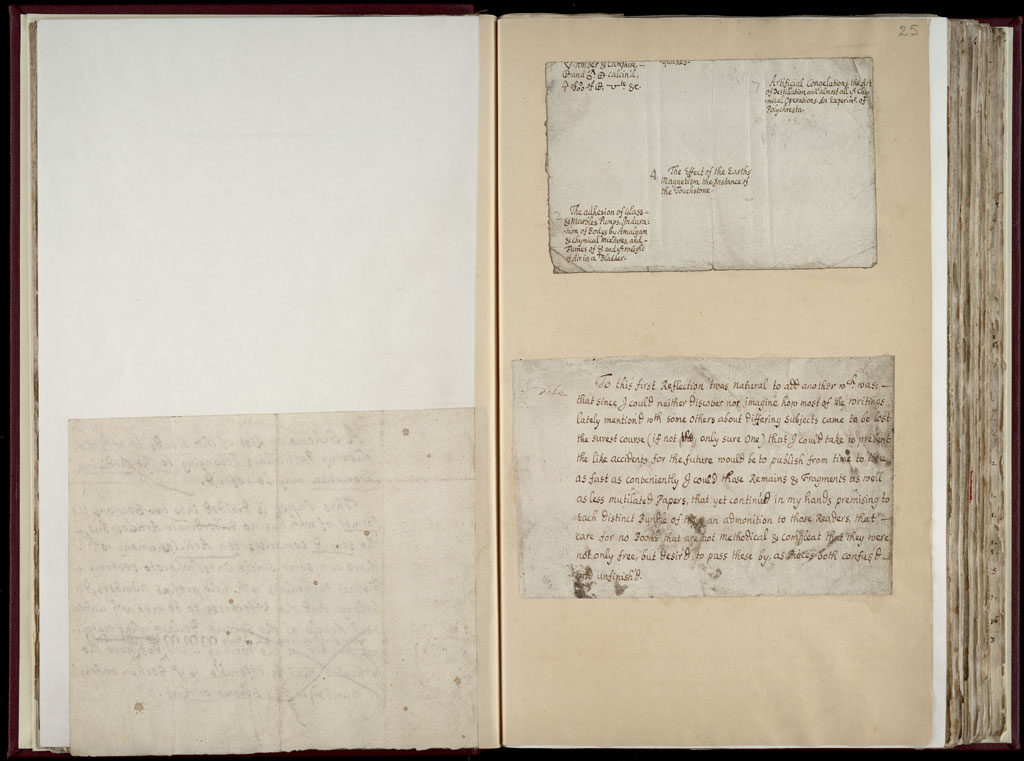 Boyle Papers Volume 36 Fol. 24v-25r