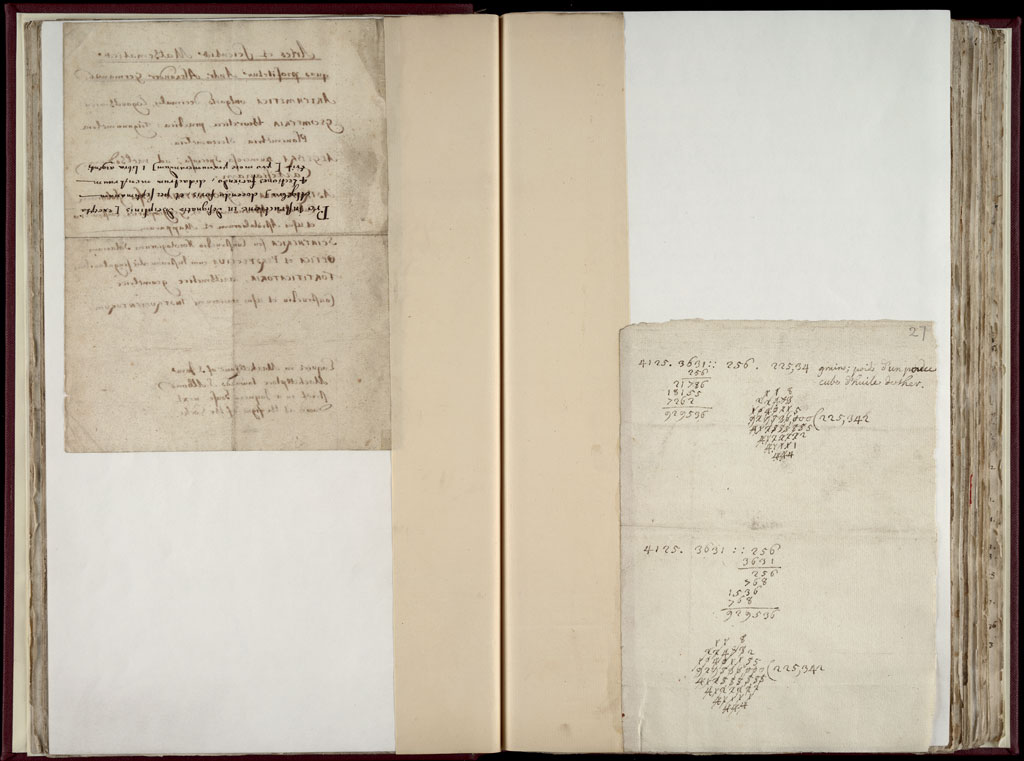Boyle Papers Volume 36 Fol. 26v-27r