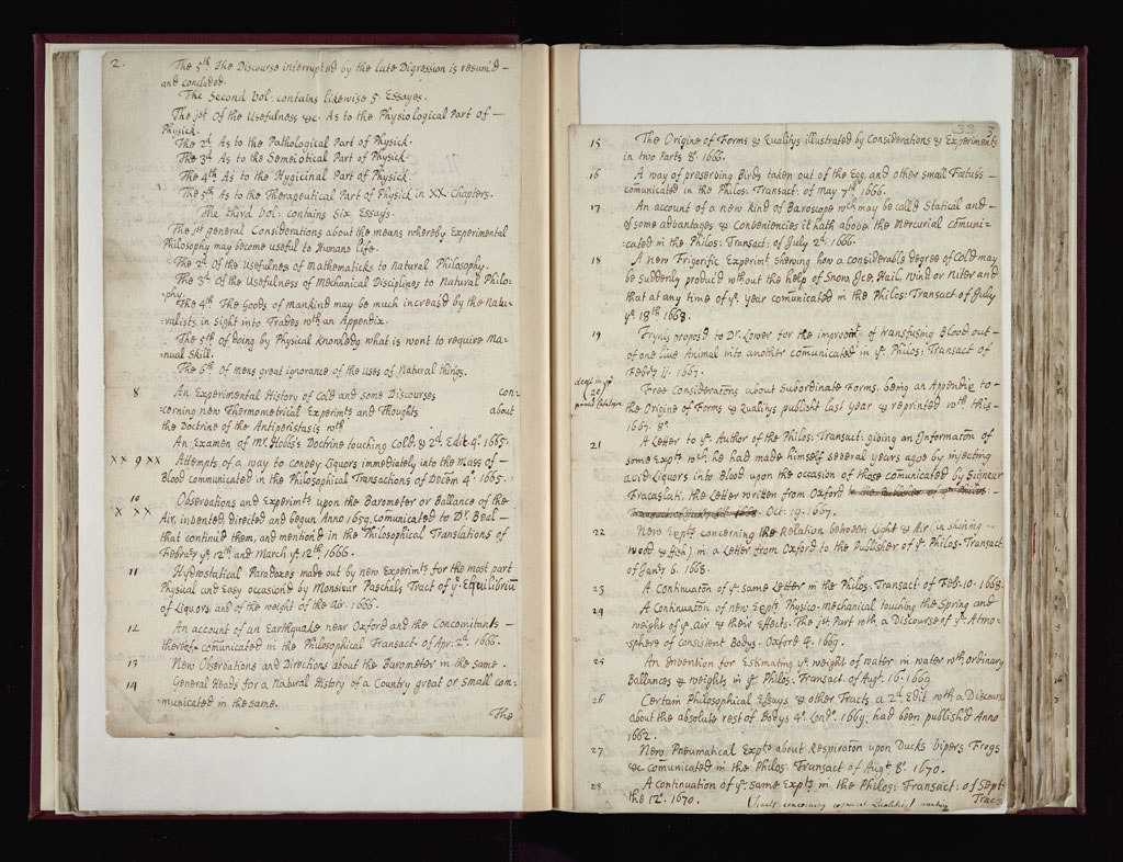 Boyle Papers Volume 36 Fol. 32v-33r