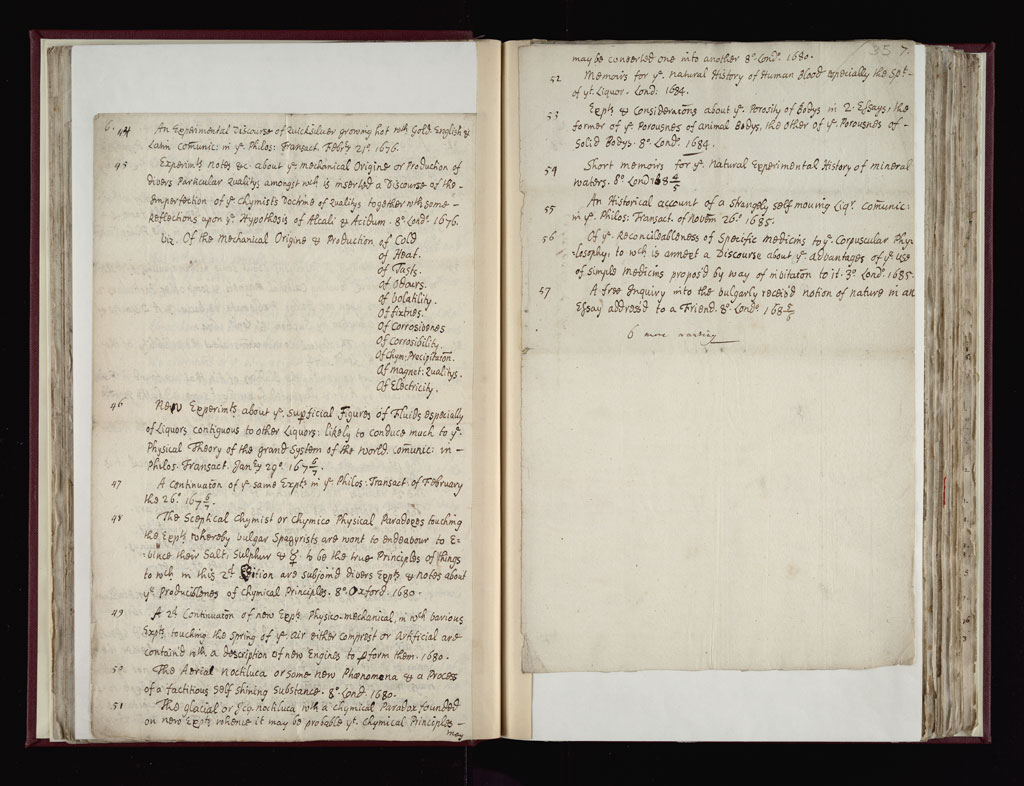 Boyle Papers Volume 36 Fol. 34v-35r