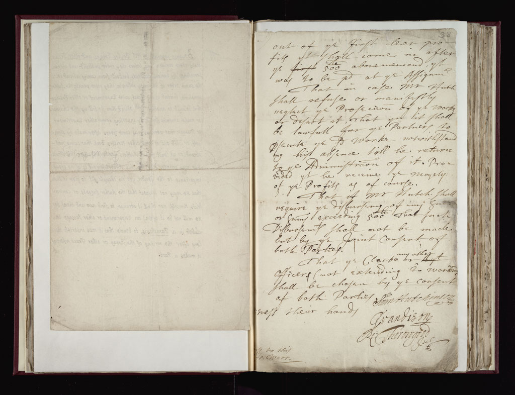 Boyle Papers Volume 36 Fol. 37v-38r